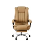 High quality wholesale ergonomic executive adjust footrest Office chair PU Leather Frame Comfortable Office Chair