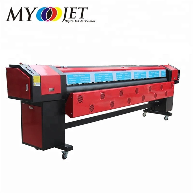 High speed 3.2m large format wallpaper flex banner printing machine with konica 512 head