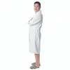 High trade mens 100% cotton hotel kimono spa waffle weave bath robe