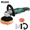 HILDA Car Polisher 1200W Variable Speed 3500rpm 150mm Car Paint Care Tool electric hand metal polisher