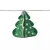 Import Holiday Decoration Indoor Lights 3D Paper Christmas Tree LED String Light Battery Operated from China