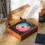 Import Home Office Portable  wood bluetooth wireless Retro CD Player Gift Speaker Built-in Battery Audio Portable with USB function from China