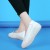Import Hospital Popular Soft Comfortable Leather Woman Slip On Wedge Shoes Nurse White Women from China