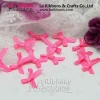 Hot Pink Small Ribbon Bows For Bra Accessories