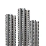 Hot Rolled Gr60 HRB400 HRB500 12mm 14mm 16mm Tmt Steel Bar Low Carbon BS449 B500b DIN488 6m 9m 12m Steel Rod Building Material Steel Rebar for Construction