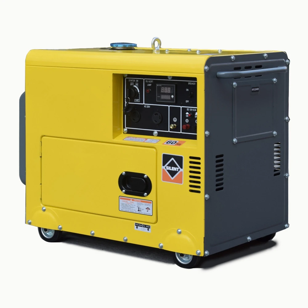 Buy Hot Sale 5kw 5kva Portable Silent Diesel Generator from Matthew ...