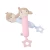 Import hot sale baby hand catch ring bell cute cartoon stuffed boy &amp; girl soft BB stick plush baby rattle from China