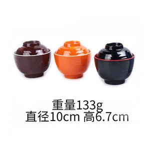 Hot sale China supplier wholesale melamine shape soup tureen bowls