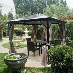 Hot sale chinese waterproof rome outdoor aluminum garden gazebo