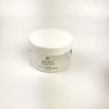 Hot sale clear cosmetic PET plastic cream jars with screw lids custom logo printing cream jar for skin care