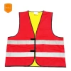 Hot Sale Customized Logo High Visibility Reflective Strips Security Vest Saftey Vest