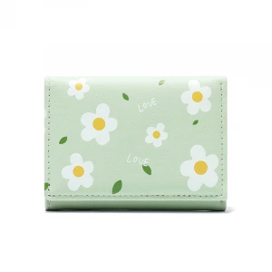 Hot sale daisy flower hand bag little girl purses cute wallets for women
