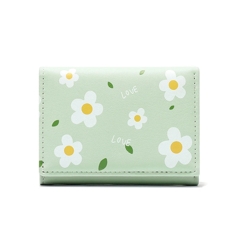 Hot sale daisy flower hand bag little girl purses cute wallets for women