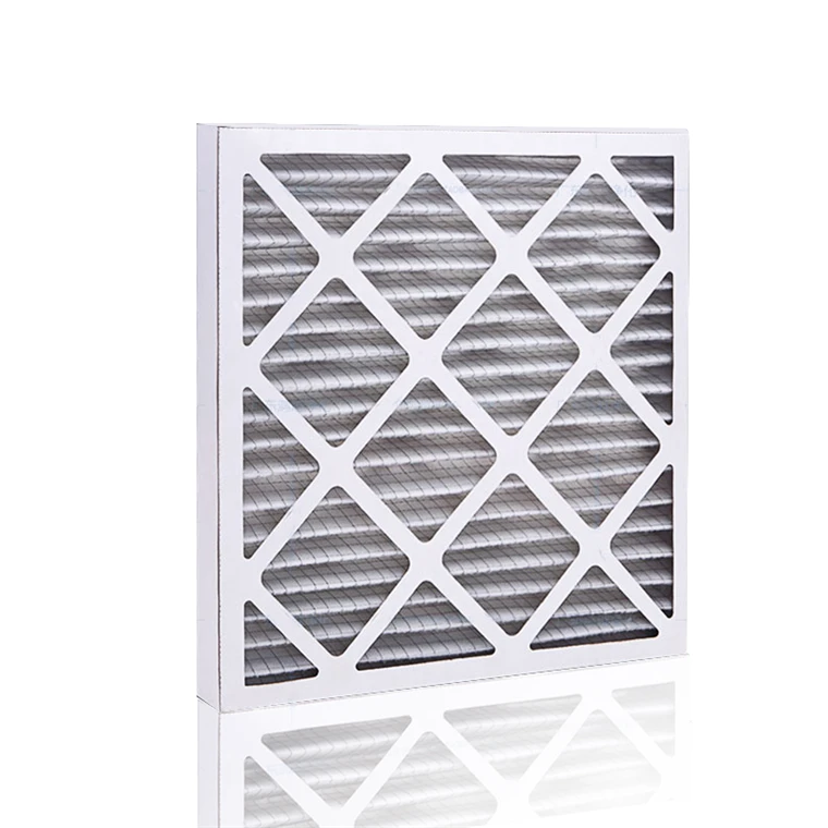 hot sale F6/EU6 paper frame synthetic media furnace air filter for Residential
