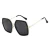 Import Hot Sale Fashion Oversized Sun Shades Mirror Lenses Brand Designer Custom Women Sunglasses from China
