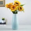 Hot Sale Flower Pots & Planters Ceramic Bottle Shape Cheap Glaze Ceramic Porcelain Flower Vase
