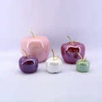 Hot Sale Fruit Decor Apple Shape Decorative Home Decoration