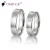 Import Hot sale good quality titanium wedding diamond rings with cnc engraving from China