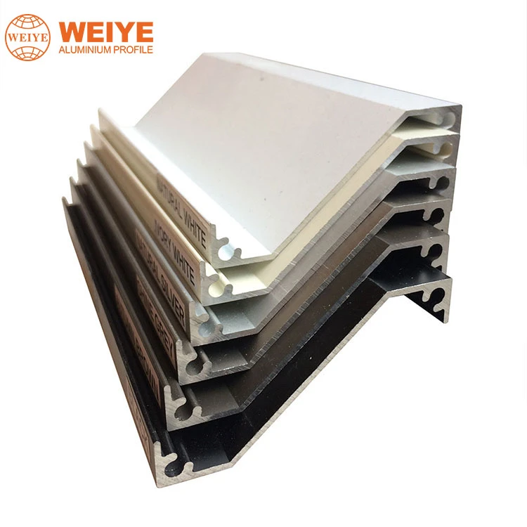 hot sale OEM design of aluminium sun shade louver extrusion profiles price