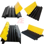 hot sale outdoor event rubber cable road tray ramp for sale