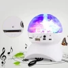 Hot Sale Portable Disco DJ Party  Speaker Built-in Crystal Ball Colorful LED Stage Lights