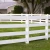 Import Hot Sale PVC Post and Rail Fence, 4 Rail Vinyl Horse Fence, Plastic PVC Ranch Fence from China