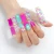 Import Hot Sale Self Adhesive Nail Art Foil Transfer Olivia Nail raps Butterfly Nail Stickers from China