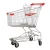 Import Hot sale style steel material 60L high capacity Hand trolley for shop from China