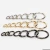 Import Hot Sale Zinc Alloy Spring Rings Metal Open Ring Key Ring for Bag Hardware Accessories Wholesale Buckle from China
