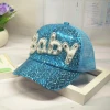 hot sales cheap Factory direct sales of children&#039;s hats Sequins baseball caps
