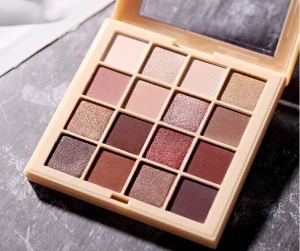 Hot Selling 16 Colors Eyeshadow Palette with Private Label and Customized Packaging Makeup Palette
