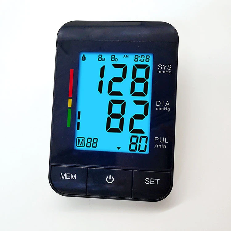 Hot Selling BP Machine Backlight Automatic Blood Testing Equipment Digital A Blood Pressure Monitor