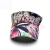 Import Hot selling French style all over digital print wide brim sublimation red tennis sun visor hat with embroidery from China