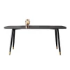 Hot selling Italian modern simple rock plate dining table dining table