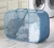Import hot selling products hotel 3 compartments collapsible fabric mesh pop up laundry hamper cart folding divided laundry sorter from China