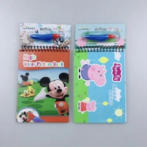 Hot selling water wow doodle book magic water coloring book with low price