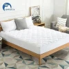 Hotel used stain resistant antibacterial wool fiber filled quilted mattress pad