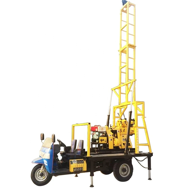 household farm land geotechnical  water pump hydraulic water drill rig