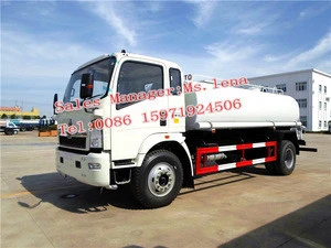 HOWO Right Hand Driving 4*2 water tanker truck, watering tanker truck for sale