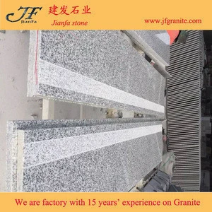 Hubei G603 Granite outdoor polished anti-slip Cheap granite steps for stair