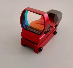 HY Red dot scope(Anodized red) Reflex sight hot sale HD101 20mm  paintball  gun sight scope