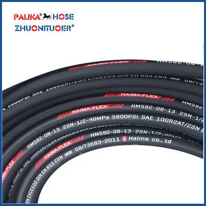 hydraulic hose and fitting Hydraulic hose manufacturer Rubber hose