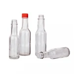 In stock Woozy 6 Oz glass soy sauce bottle, hot sauce bottles 180ml
