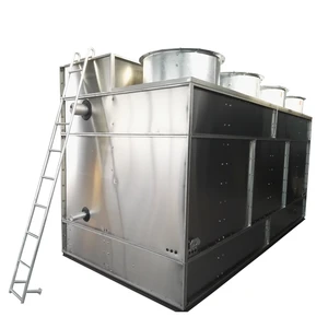 Industrial evaporative condenser closed cooling tower