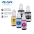 Import INK-TANK GI-490 GI490 GI 490 Premium Compatible Color Bulk Water Based Bottle Refill DGT Ink For Canon Pixma G2410 G2411 Printer from China