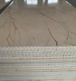 Interior laminated marble pvc wall panel china