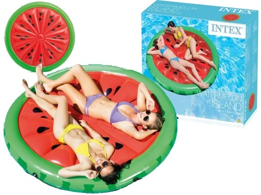 Intex 56283  summer fruit lounge water toy watermelon  pool float
