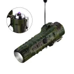 IP67 Waterproof Electric Lighter for Outdoor,  New Style USB Rechargeable Lighters with Flashlight