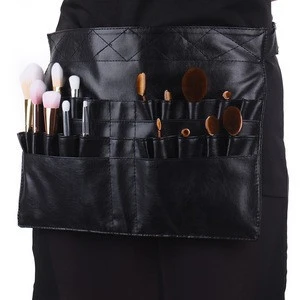 ISO BSCI factory  brand new Beauty Makeup Tool  Holder  Apron Bag Organizer Storage Belt Strap Cosmetic Makeup Brushes bags