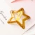 Import Japanese and Korean version of the new star child baby hairpin simple female gold powder side clip hair accessories from China